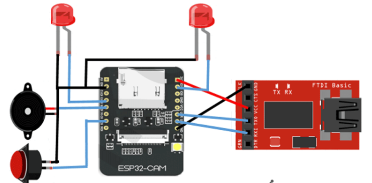How to create a smart Wi-Fi doorbell with an ESP32 and camera?