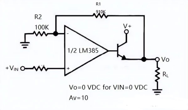 Figure14- LM358 Power Amplifier Peripheral Circuit