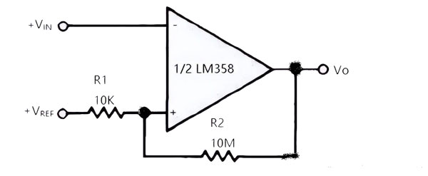Figure11- LM358 Hysteretic Comparator