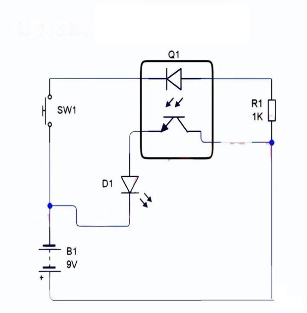  Figure8-PC817 optocoupler test circuit