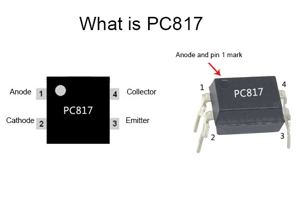 PC817 Optocoupler IC: Pinout,Circuits,Datasheet,Features and Applications