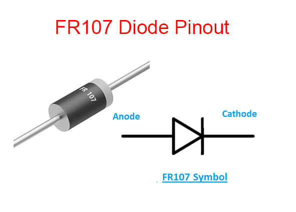 Figure1-FR107 Diode pinout