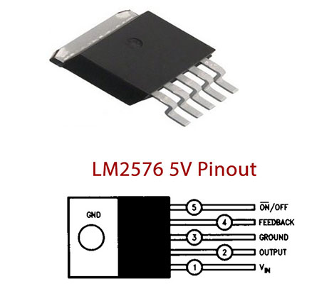 Figure2-LM2576 Pinout